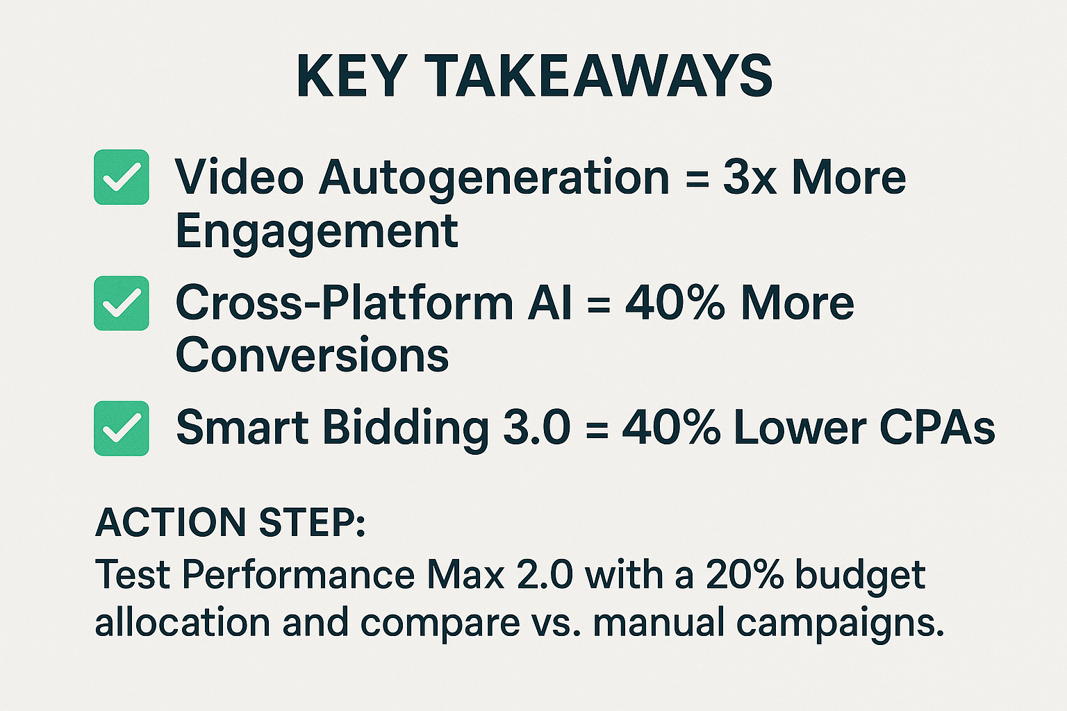 Key Takeaways